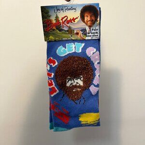 Bob Ross "The Joy of Painting" crew socks - NWT - MUST BE BUNDLED, MARKED DOWN